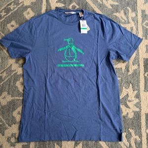 NWT Men’s Penguin coastal blue T-shirt size large